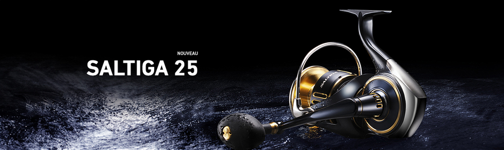 daiwa saltiga 25 nouveau moulinet spinning grande taille thon